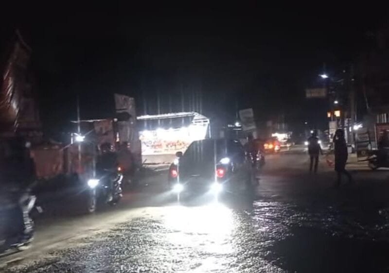 Lampu Taman Kecamatan Setu