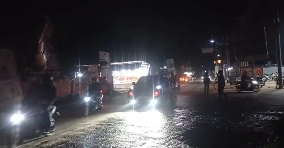 Lampu Taman Kecamatan Setu