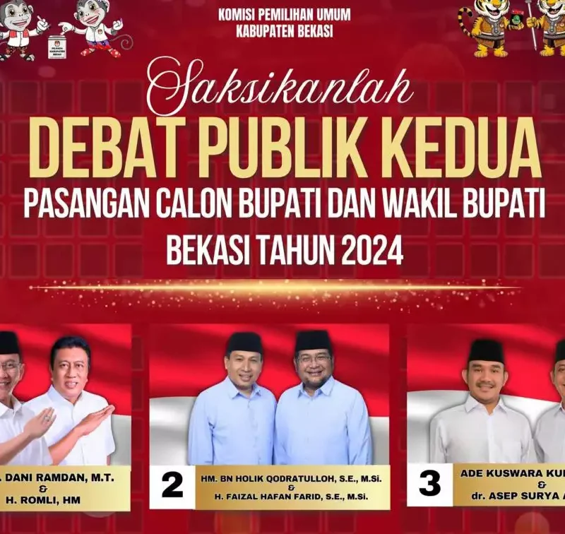 Debat Paslon Bupati Bekasi