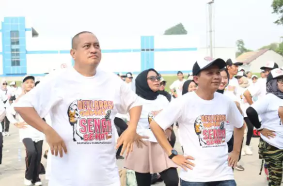 Deklarasi Pilkada Damai Bawaslu Kabupaten Bekasi