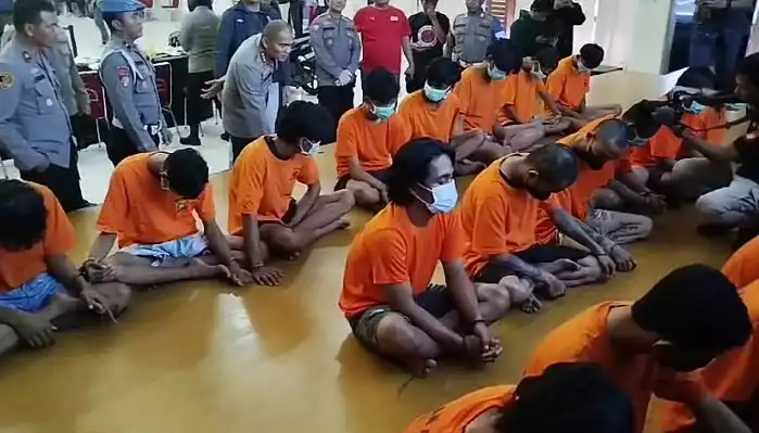 Tawuran di Babelan Bekasi