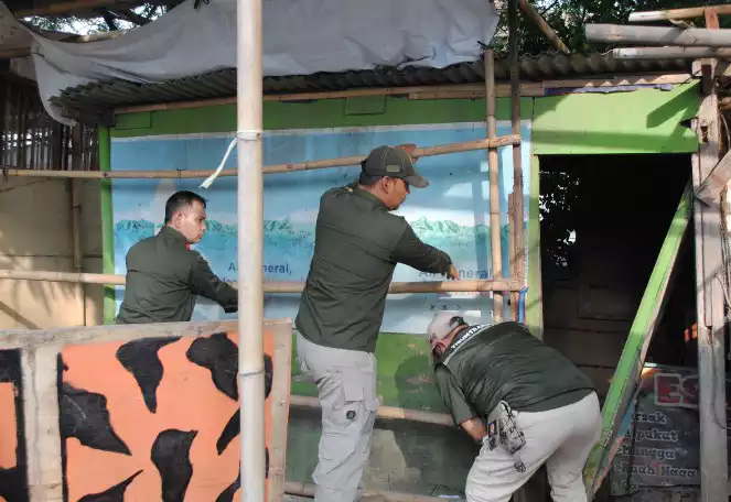 Penertiban PKL Margajaya