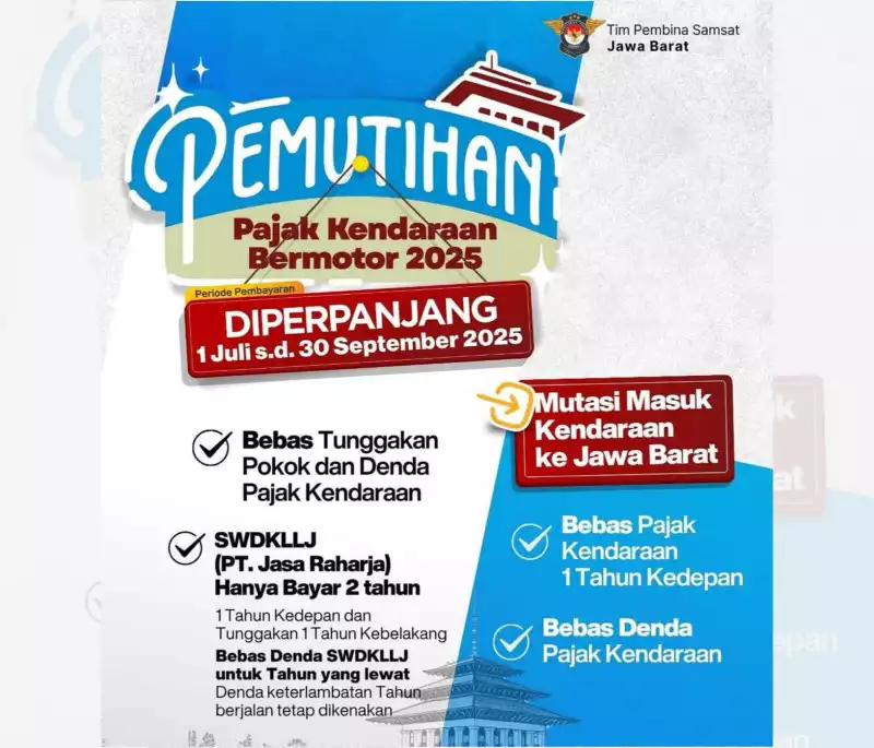 pemutihan pajak kendaraan