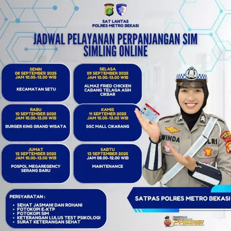 Jadwal Simling Bekasi