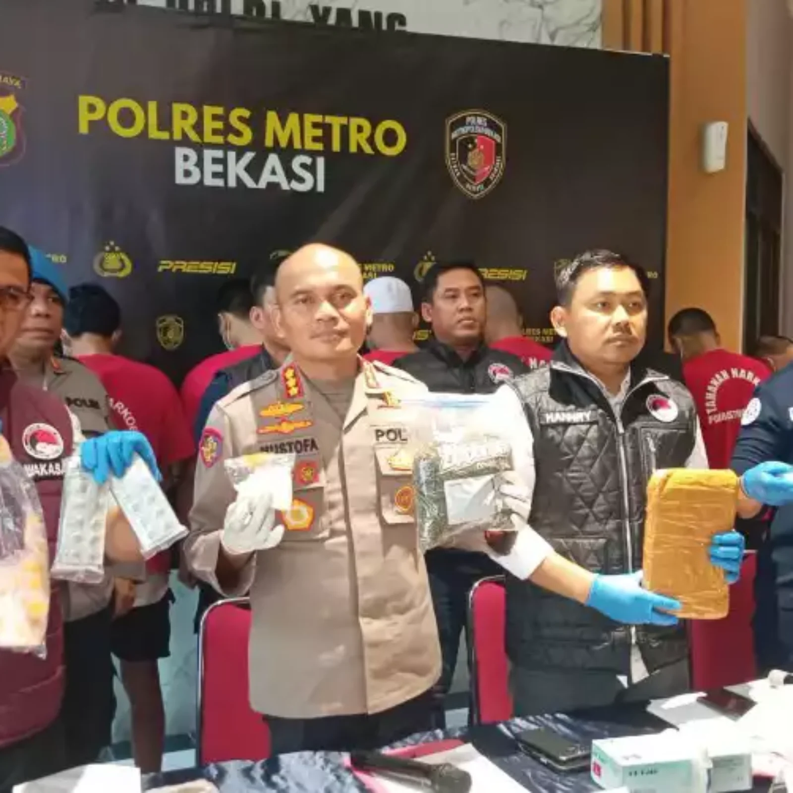 Satresnarkoba Polres Metro Bekasi