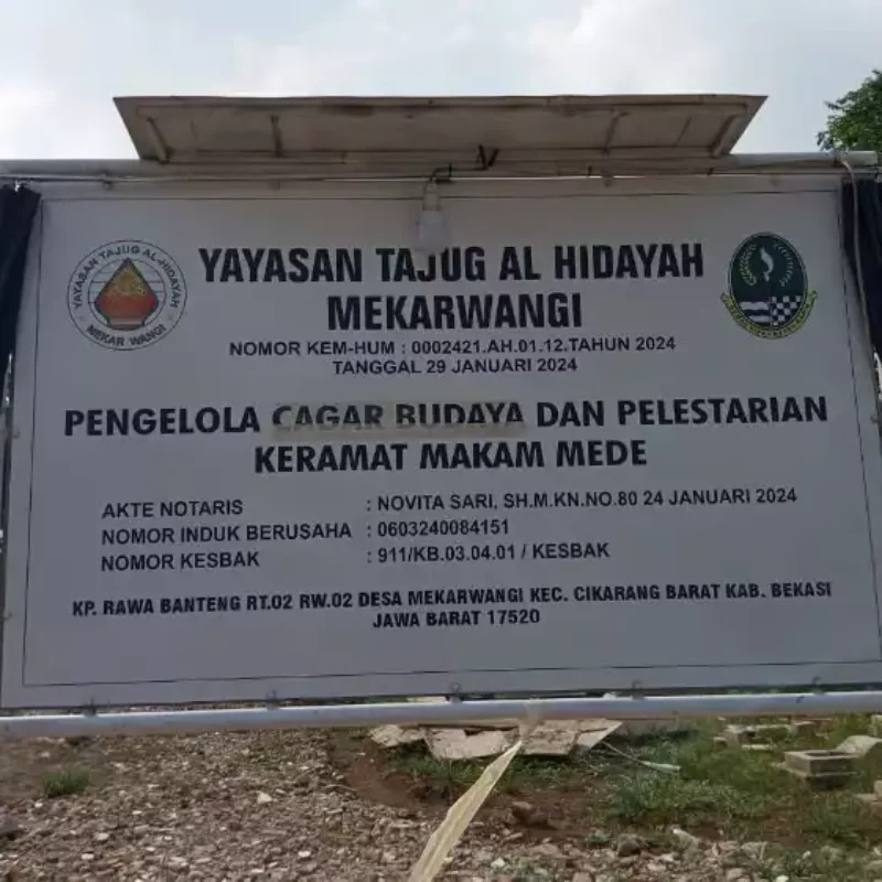 Cagar Budaya Makam Mede