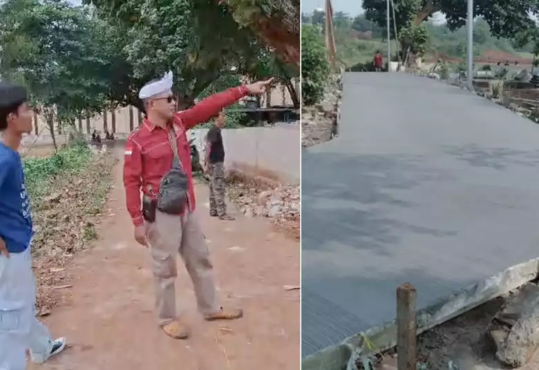 Pembangunan Jalan Makam Mede