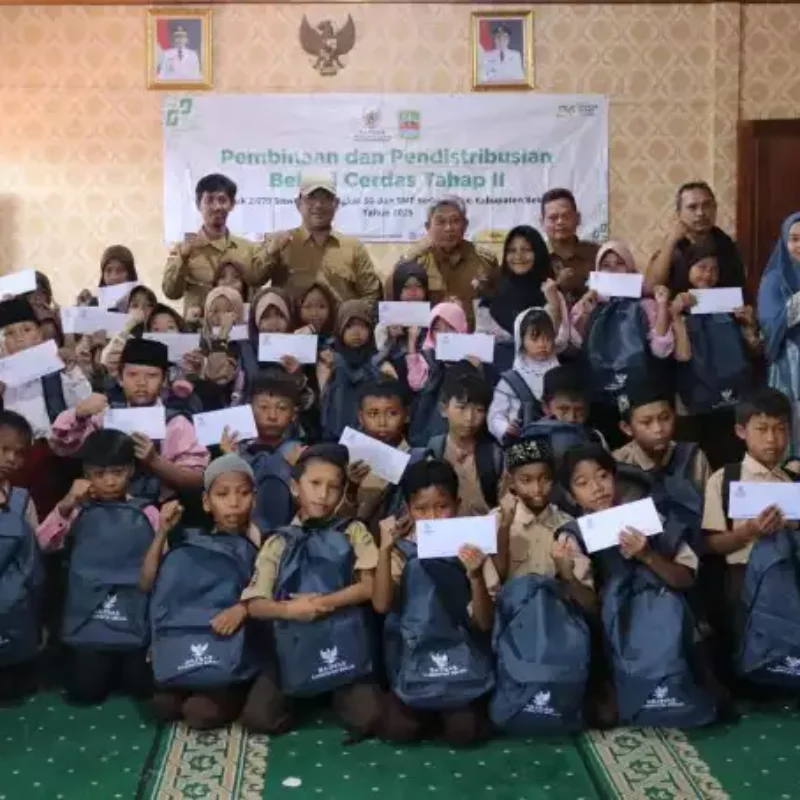 Bantuan Pendidikan Baznas Kabupaten Bekasi