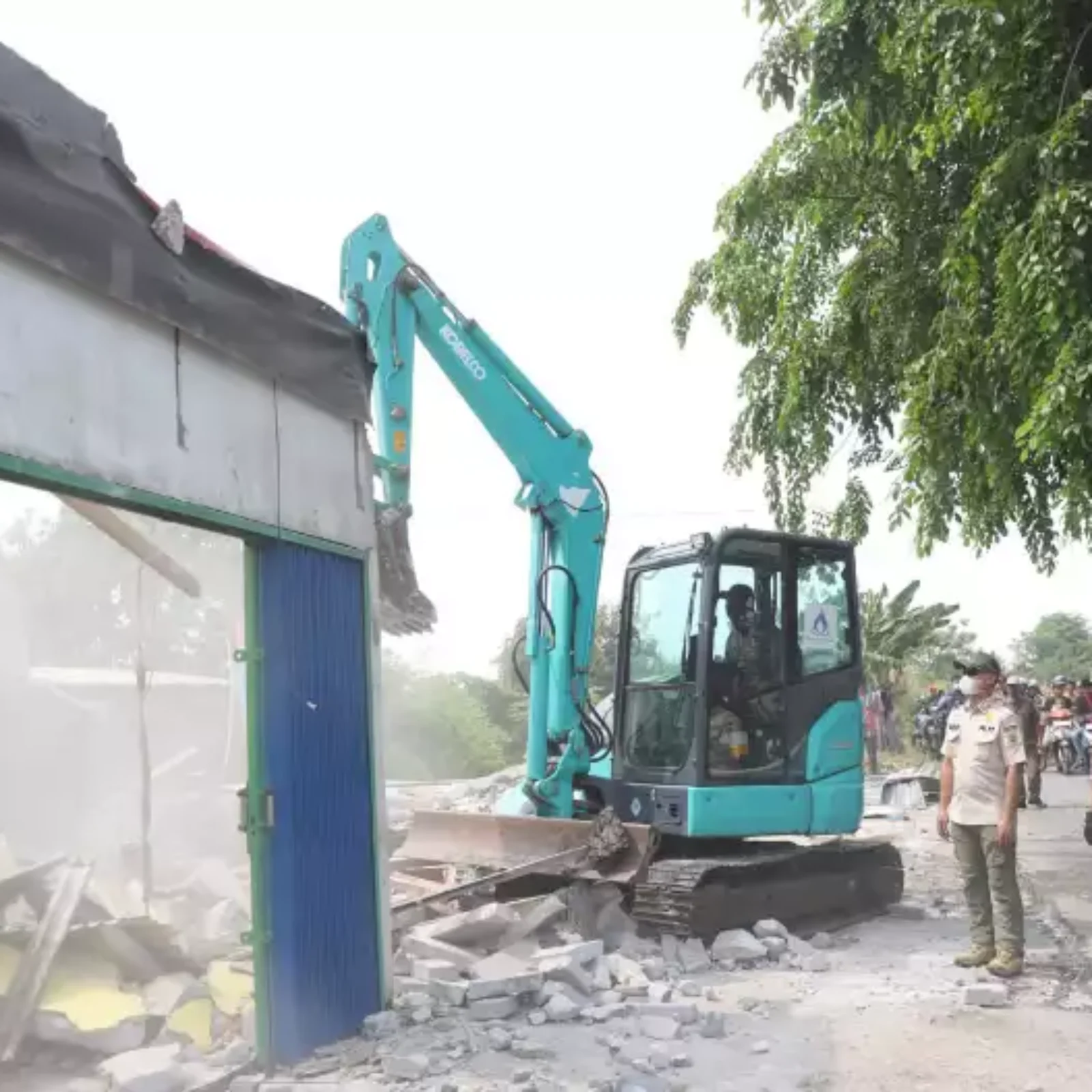 Penertiban Bangunan Liar Sukatani