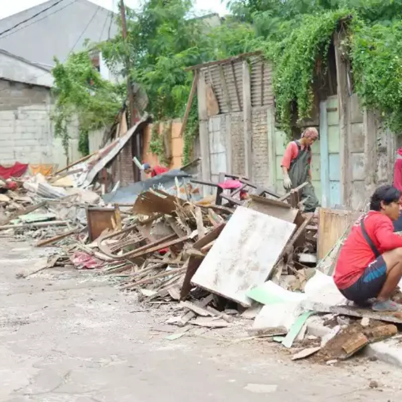 Pembongkaran Bangli Margahayu