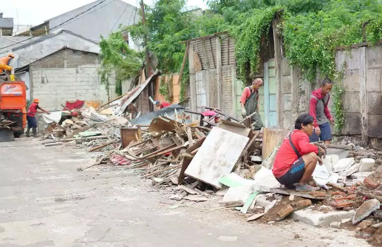 Pembongkaran Bangli Margahayu