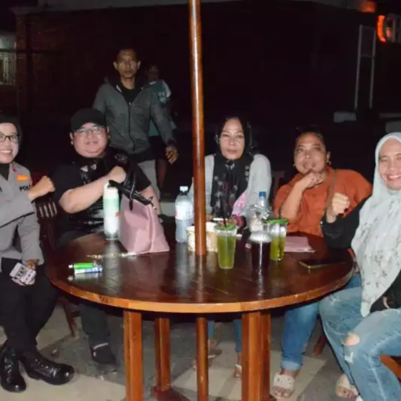 Ngopi Kamtibmas Gedung Juang